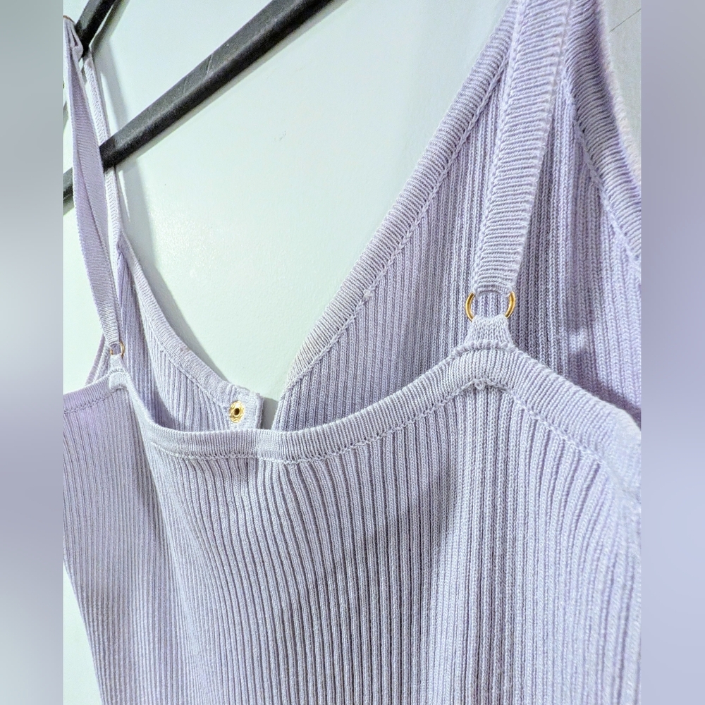 Love Tree Lavender Ribbed Knit Dress - Picture 7 of 9